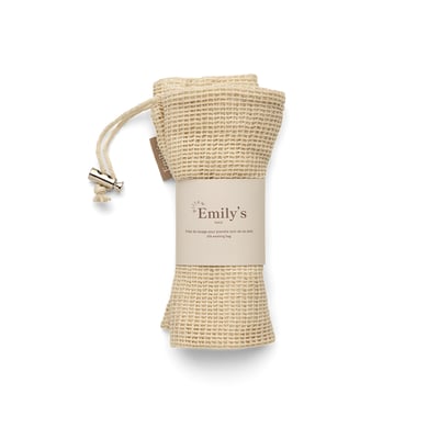 Filet de lavage en fibres naturelles et COTON EMILY'S PILLOW