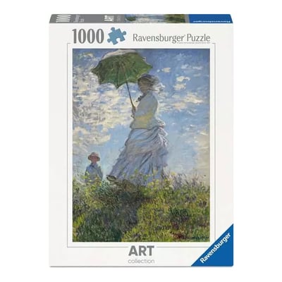 Puzzle Femme à l'ombrelle Claude Monet 1000 pcs RAVENSBURGER