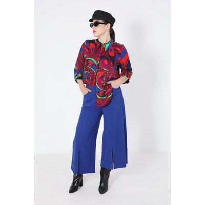 Pantalon 7/8 uni avec fente au bas JEAN-MARC PHILIPPE