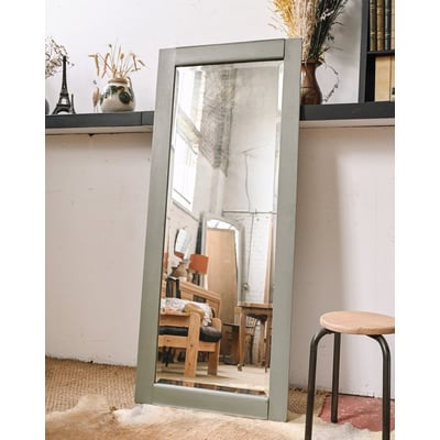 Miroir style campagne patiné Georges N°1452 - Bon état DEBONGOUT