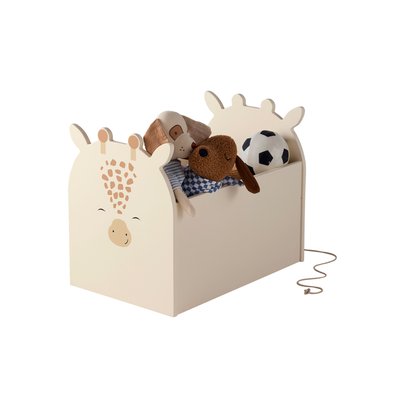 Coffre de rangement à roulettes Girafe VERTBAUDET