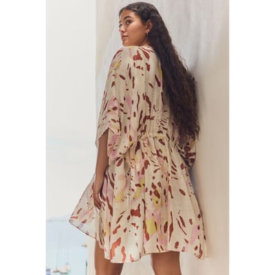 Tunique kimono avec lien à la taille NEXT