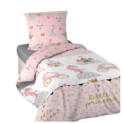 Parure housse de couette Little Princess DOUCEUR D'INTÉRIEUR