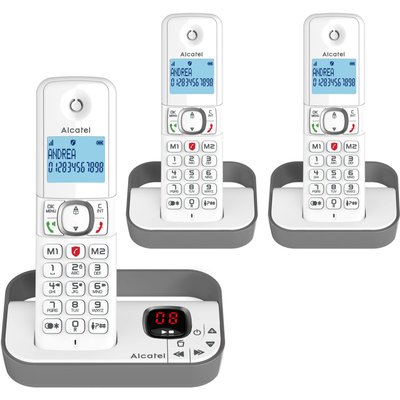 Téléphone sans fil F860 Voice Trio Grey ALCATEL