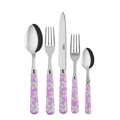 Set de 5 couverts de table, Marguerite SABRE