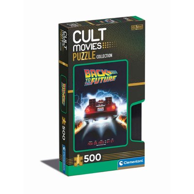 Cult movies - 500 pièces - retour vers le futur CLEMENTONI