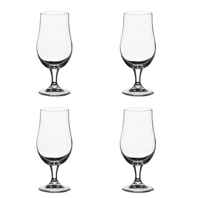 Set de 4 verres à bière en verre 37cl WADIGA