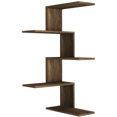 Etagère murale d'angle en aggloméré Caniko HANAH HOME