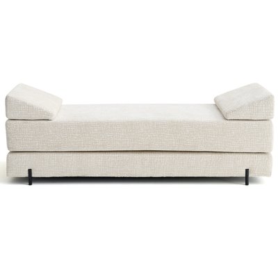 Canapé Convertible en Tissu velours relief 3 places - BRESCIA LISA DESIGN