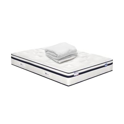 Matelas 180x200 Hybride, ferme H27 + couette - INCOMPARABLE SIMMONS