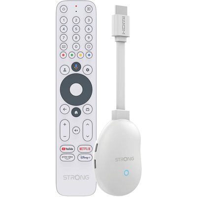 Passerelle multimédia LEAP-NEVE Stick Google TV 4K Chromecast STRONG