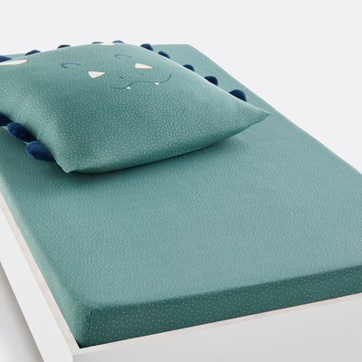 Little Dino 100% Cotton Fitted Sheet LA REDOUTE INTERIEURS