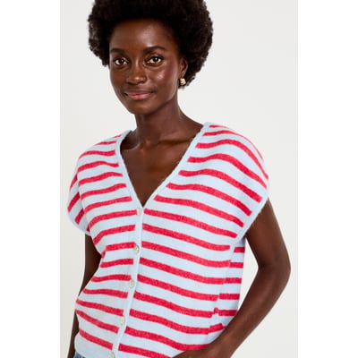 Gilet sans manches col v CACHE CACHE