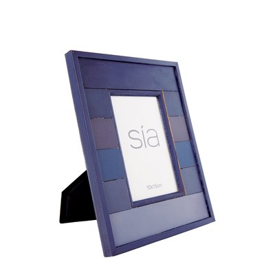 Cadre photo décoratif en bois composite 15x10 SIA DECO