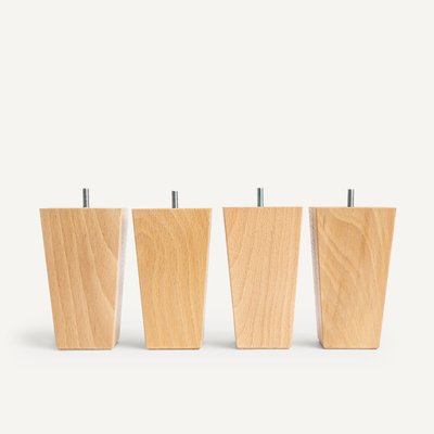 Lot de 4 pieds de sommier, Trapecio AM.PM