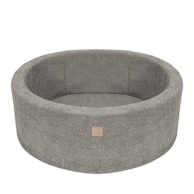 Piscine à balles pour enfant 90x30cm, Boucle, Beige clair MEOW BABY