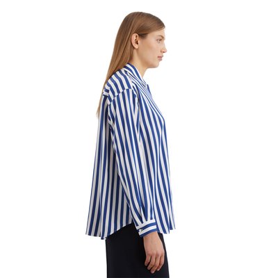 Blouse à rayures regular en LENZING™ ECOVERO™ MARC O'POLO