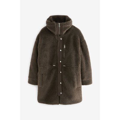 Veste teddy cintrée manches longues NEXT