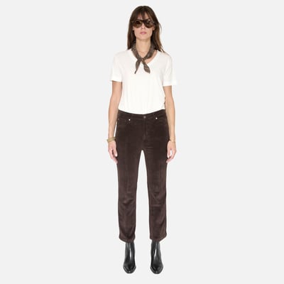 Pantalon THE LINDA VELVET MKT STUDIO
