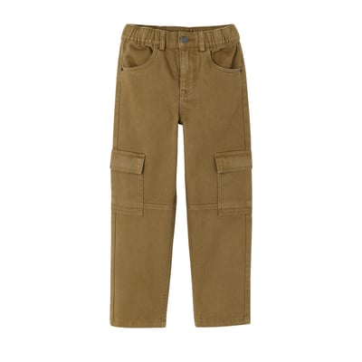 Pantalon cargo morphologie fin VERTBAUDET
