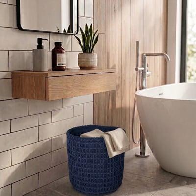Panier de rangement intérieur WAFFLE SENSEI MAISON