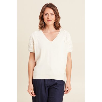 Pull col V manches courtes BREAL
