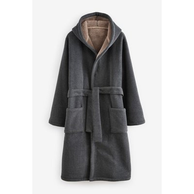 Peignoir brossé avec doublure NEXT