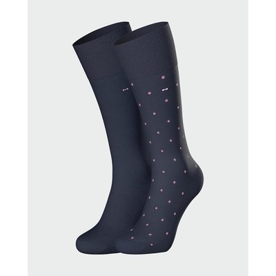 Lot de 2 chaussettes hautes unies EDEN PARK