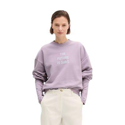 Woman's Day T-Sweatshirt loose en pur coton bio MARC O'POLO