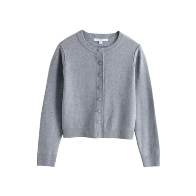 Cardigan ras du cou doux à manches longues NEXT