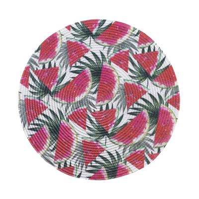 Set de table rond Pasteque DOUCEUR D'INTÉRIEUR
