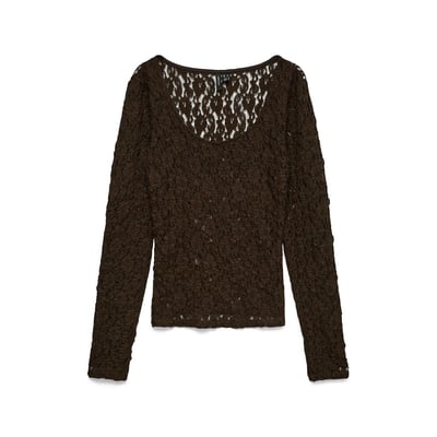 T-shirt maniche lunghe in pizzo VERO MODA
