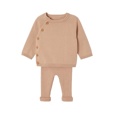 Ensemble naissance pull et pantalon VERTBAUDET