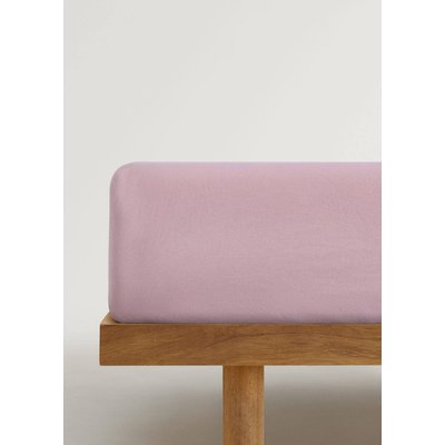 Drap-housse enfant coton lavé lit 90 cm MANGO HOME