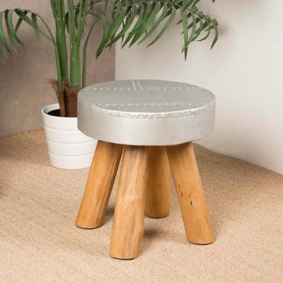 Tabouret riveté LODGE WANDA COLLECTION