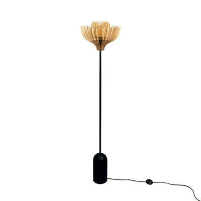 Lampadaire en bois de peuplier TULLIA ATELIER LOUPIOTE