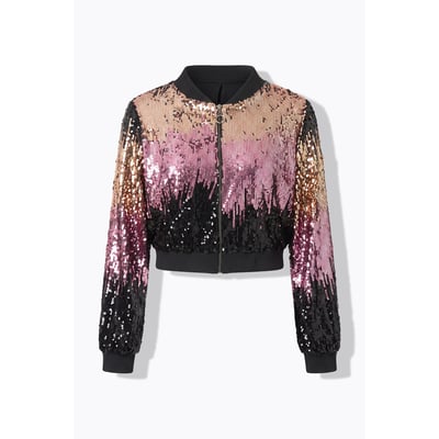 Blouson, coupe Classic Fit, sequins, dégradé ULLA POPKEN