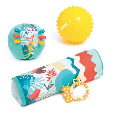 Coffret d'éveil tube et balles LUDI