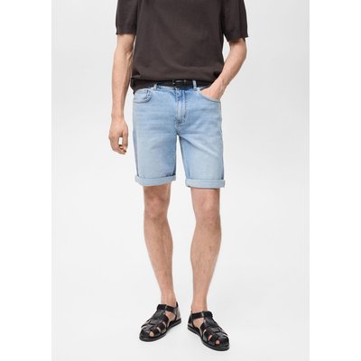 Bermuda en jean slim fit MANGO MAN