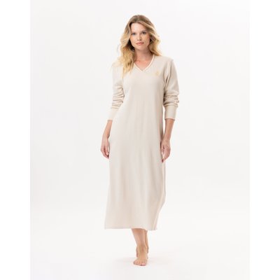 Chemise de nuit longue en coton  GARANCE 811 LE CHAT