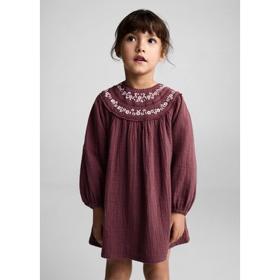 Robe brodée coton MANGO BABY