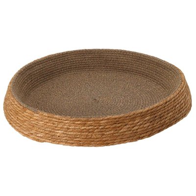 Panier pour chien ou chat en rotin tressé 60x60x10cm WADIGA