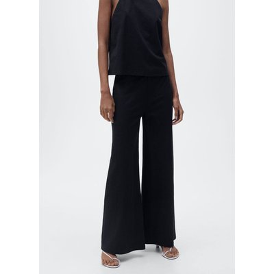 Pantalon palazzo crop MANGO