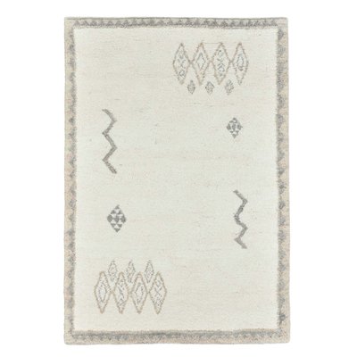 Tapis berbère Hadj design noué main en laine THEKO