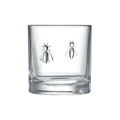 Lot de 4 verres à whisky, ABEILLE LA ROCHERE
