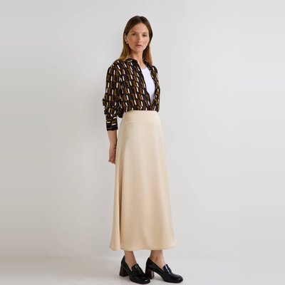 Jupe satin monoprix La Redoute