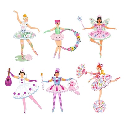 Tutus de coloriage surprise - djeco DJECO