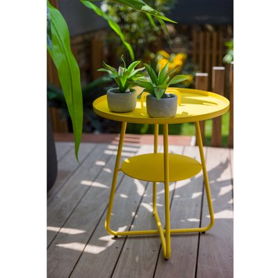 Table basse ronde  - Effet indus HOME MAISON