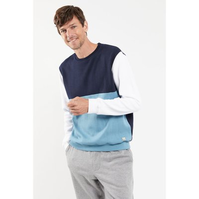 Sweat tricolore en coton HERITAGE ARMOR-LUX