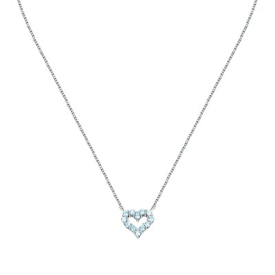 Collier en acier, cristaux, ipg TESORI MORELLATO